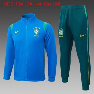 Ninos Chandal Brasil 2026-2027 Azul 2