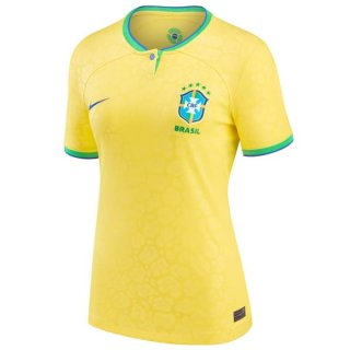Camiseta Brasil 1ª Equipación Mujer 2022-2023 Camiseta Brasil 1ª Equipación Mujer 2022-2023