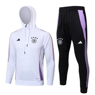 Sudadera Con Capucha Alemania 2024-2025 Blanco 3 Sudadera Con Capucha Alemania 2024-2025 Blanco 3