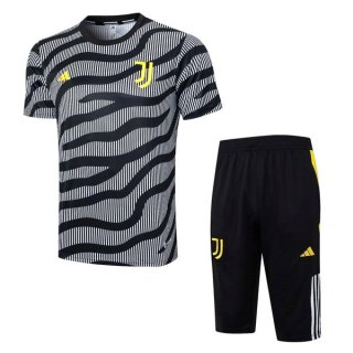 Camiseta Entrenamiento Juventus Conjunto Completo 2023-2024 Gris Camiseta Entrenamiento Juventus Conjunto Completo 2023-2024 Gris