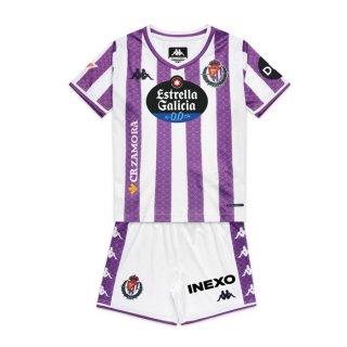 Camiseta Real Valladolid 1ª Equipación Niño 2025-2026