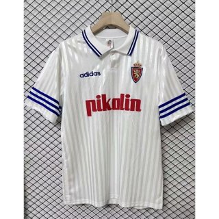 Tailandia Camiseta Zaragoza 1ª Equipación Retro 1995-1996 Tailandia Camiseta Zaragoza 1ª Equipación Retro 1995-1996