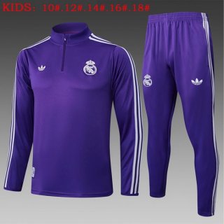Ninos Sudadera De Training Real Madrid 2025-2026 Purpura 5 Ninos Sudadera De Training Real Madrid 2025-2026 Purpura 5