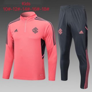 Ninos Sudadera De Training Internacional 2022-2023 Rosa Gris Ninos Sudadera De Training Internacional 2022-2023 Rosa Gris
