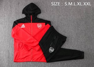 Chandal Con Capucha Arsenal 2022-2023 Rojo