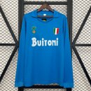Tailandia Camiseta Napoli 1ª Equipación ML Retro 1987-1988