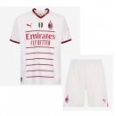 Camiseta AC Milan 2ª Equipación Niño 2022-2023