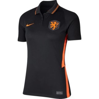 2ª Equipación Camiseta Países Bajos Mujer 2020 Negro 2ª Equipación Camiseta Países Bajos Mujer 2020 Negro