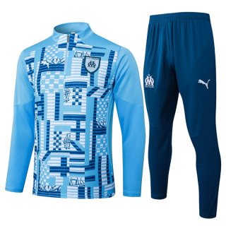 Sudadera De Training Marsella 2025-2026 Azul Sudadera De Training Marsella 2025-2026 Azul
