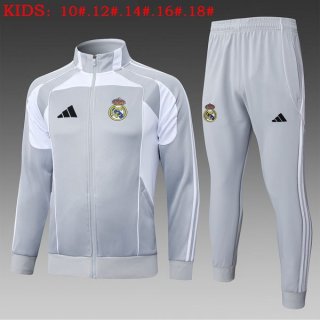 Ninos Chandal Real Madrid 2026-2027 Gris