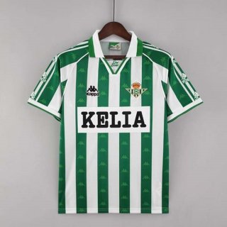 Tailandia Camiseta Real Betis 1ª Equipación Retro 1996 1997 Tailandia Camiseta Real Betis 1ª Equipación Retro 1996 1997