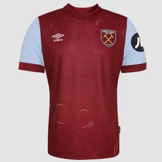 Tailandia Camiseta West Ham 1ª Equipación 2023-2024 Tailandia Camiseta West Ham 1ª Equipación 2023-2024