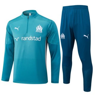 Sudadera De Training Marsella 2024-2025 Azul Sudadera De Training Marsella 2024-2025 Azul
