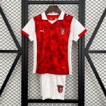 Camiseta Braga 1ª Equipación Niño 2025-2026