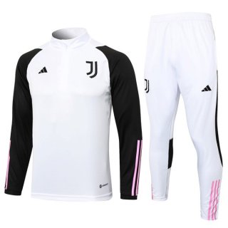 Sudadera De Training Juventus 2024 Blanco Negro Sudadera De Training Juventus 2024 Blanco Negro