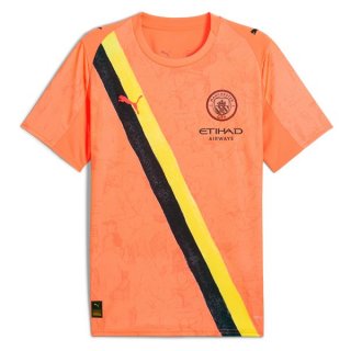 Tailandia Camiseta Manchester City KidSuper 2025-2026 Naranja Tailandia Camiseta Manchester City KidSuper 2025-2026 Naranja
