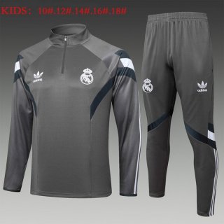 Ninos Sudadera De Training Real Madrid 2025-2026 Gris Ninos Sudadera De Training Real Madrid 2025-2026 Gris