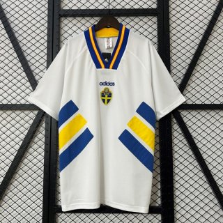 Tailandia Camiseta Suecia 2ª Equipación Retro 1994 Tailandia Camiseta Suecia 2ª Equipación Retro 1994