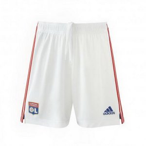 1ª Equipación Pantalones Lyon 2021-2022 Blanco