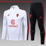 Ninos Sudadera De Training AC Milan 2026-2027 Blanco