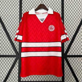 Tailandia Camiseta Dinamarca 1ª Equipación Retro 1988 Tailandia Camiseta Dinamarca 1ª Equipación Retro 1988