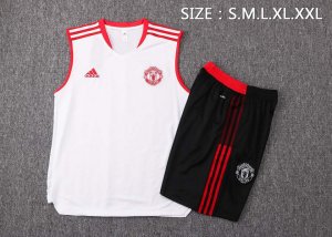 Camiseta Manchester United Sin Mangas Conjunto Completo 2021-2022