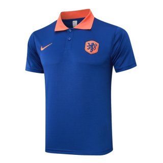 Polo Países Bajos 2024-2025 Azul Naranja 2 Polo Países Bajos 2024-2025 Azul Naranja 2
