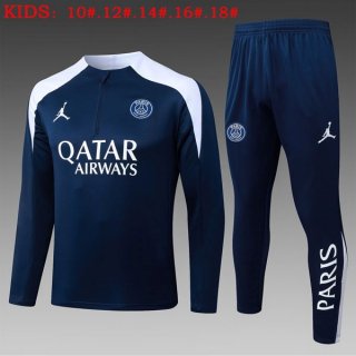 Ninos Sudadera De Training PSG 2026-2027 Azul 3
