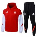 Chandal Con Capucha Arsenal 2026-2027 Rojo