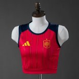 Camiseta España 1ª Equipación Mujer Sin Mangas 2026