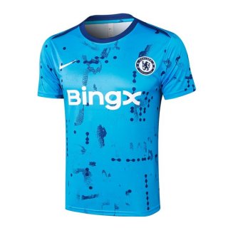 Camiseta Entrenamiento Chelsea 2024-2025 Azul Camiseta Entrenamiento Chelsea 2024-2025 Azul