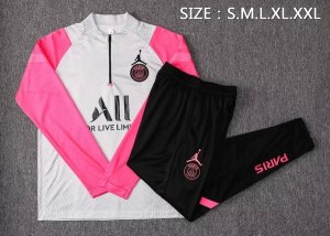Chandal PSG 2021-2022 Gris Rosa Negro