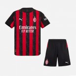 Camiseta AC Milan 1ª Equipación Niño 2025-2026