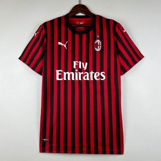 Tailandia Camiseta AC Milan 1ª Equipación Retro 2019-2020 Tailandia Camiseta AC Milan 1ª Equipación Retro 2019-2020