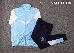 Chandal Manchester City 2022 Azul Blanco
