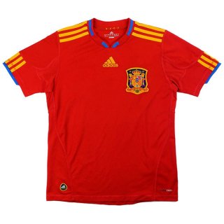 1ª Equipación Replica Camiseta España Retro 2010 Rojo 1ª Equipación Replica Camiseta España Retro 2010 Rojo