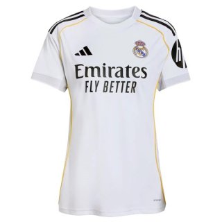 Camiseta Real Madrid 1ª Equipación Mujer 2025-2026 Camiseta Real Madrid 1ª Equipación Mujer 2025-2026
