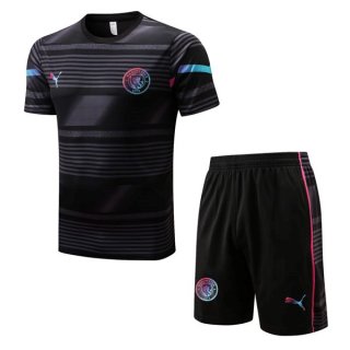 Camiseta Entrenamiento Manchester City Conjunto Completo 2022-2023 Gris Camiseta Entrenamiento Manchester City Conjunto Completo 2022-2023 Gris
