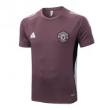 Camiseta Entrenamiento Manchester United 2025-2026 Purpura 3