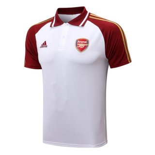 Polo Arsenal 2022-2023 Rojo Blanco Polo Arsenal 2022-2023 Rojo Blanco