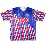 2ª Equipación Replica Camiseta Ajax Retro 1990 1991 Azul