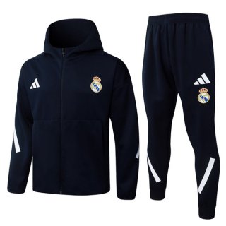 Chandal Con Capucha Real Madrid 2026-2027 Azul 2