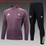 Ninos Chandal Manchester United 2025-2026 Purpura 5