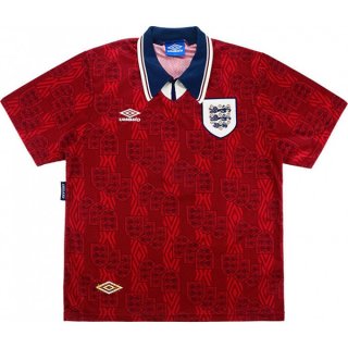 2ª Equipación Replica Camiseta Inglaterra Retro 1994 Rojo 2ª Equipación Replica Camiseta Inglaterra Retro 1994 Rojo