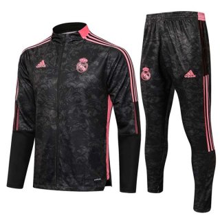 Chandal Real Madrid 2022 Rosa Gris Chandal Real Madrid 2022 Rosa Gris