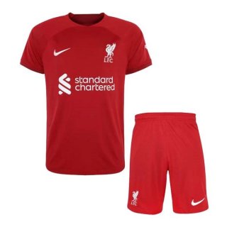 Camiseta Liverpool 1ª Niños 2022-2023 Camiseta Liverpool 1ª Niños 2022-2023