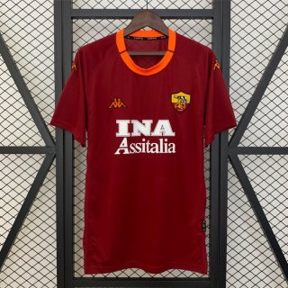 Camiseta Roma 1ª Equipación Retro 2000-2001 Camiseta Roma 1ª Equipación Retro 2000-2001