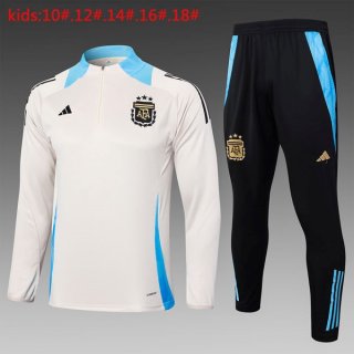 Niños Sudadera De Training Argentina 2024-2025 Amarillo Azul 3 Niños Sudadera De Training Argentina 2024-2025 Amarillo Azul 3