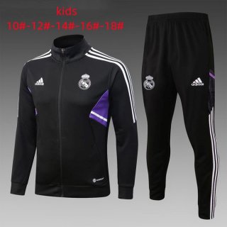 Niños Chandal Real Madrid 2023 Negro Niños Chandal Real Madrid 2023 Negro