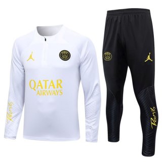 Sudadera De Training Paris Saint Germain 2023-2024 Blanco Sudadera De Training Paris Saint Germain 2023-2024 Blanco